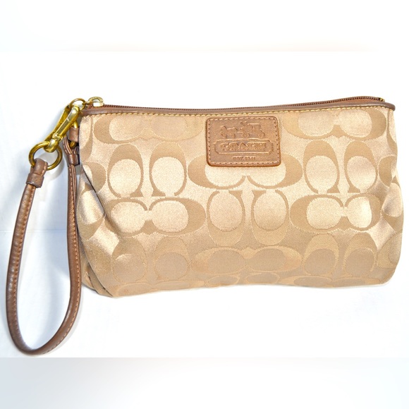 Coach Handbags - Coach Signature XL Wristlet